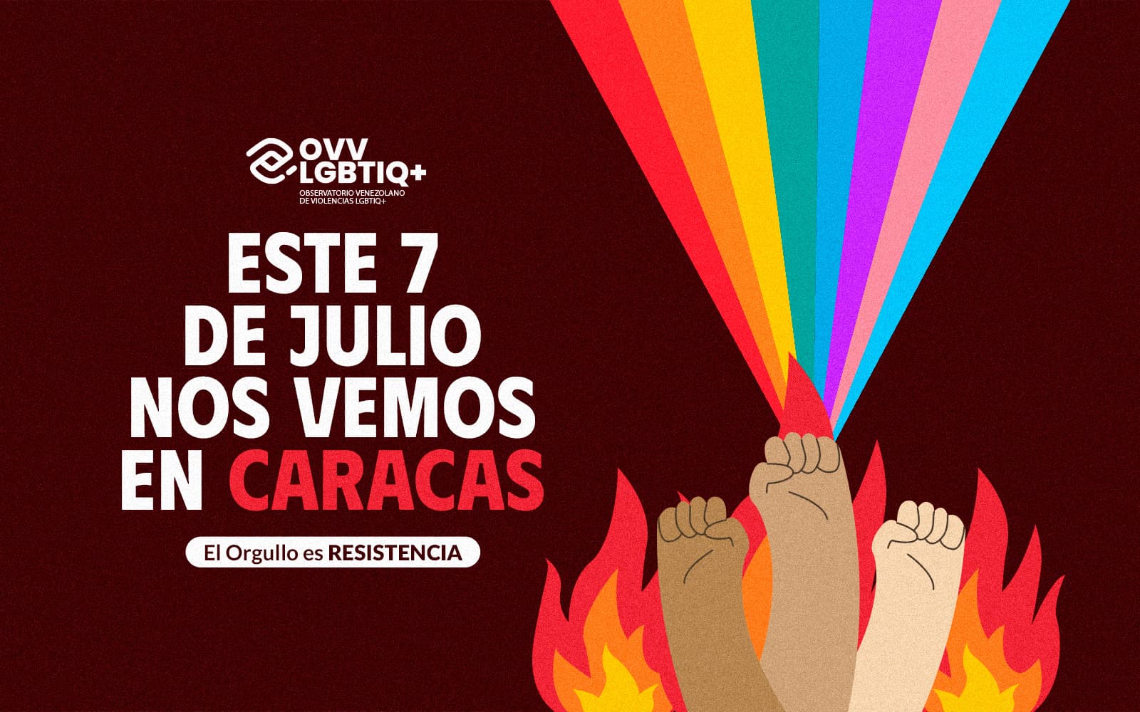 Caracas celebra el Pride con una marcha este #7Jul.