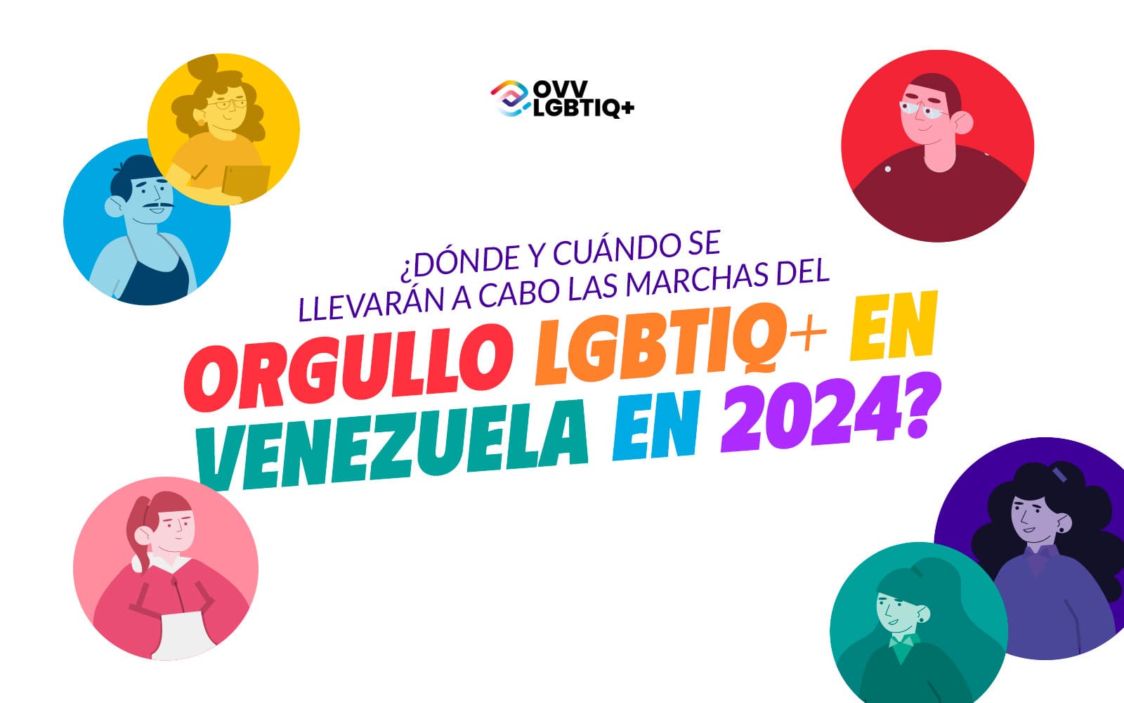 ¿Dónde y cuándo se realizarán las marchas del Orgullo LGBTIQ+ en Venezuela en 2024?